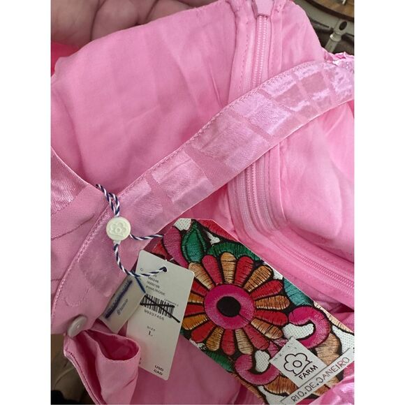 Farm Rio Sleeveless Tiered Dress - Picture 9 of 11